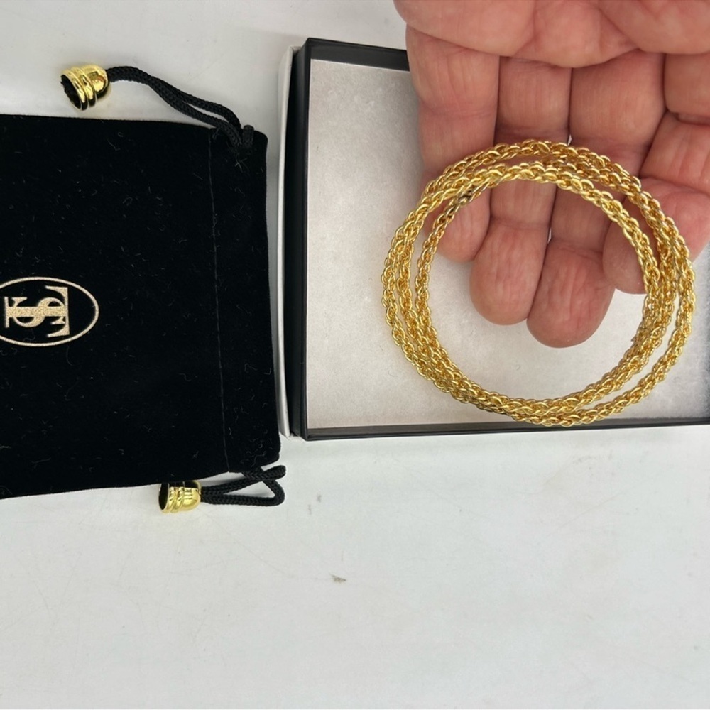 Women’s Sylvia Toledano bracelet set of three - Picture 8 of 11